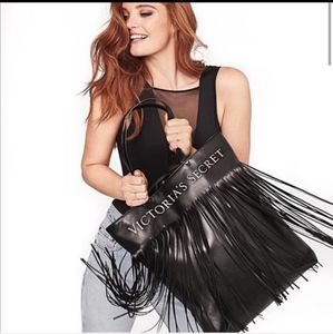 Victoria’s Secret Limited Edition Flirty Fringe Tote Bag NWT